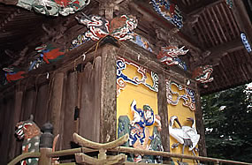 鹿島神社本殿彫刻