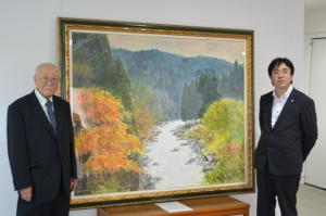 荒木久夫さん絵画寄贈 『『『荒木久夫さん絵画寄贈』の画像』の画像』の画像