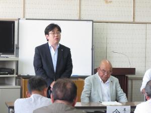 『町長フォトニュース　農業委員会委員等選任に関する地区説明会』の画像