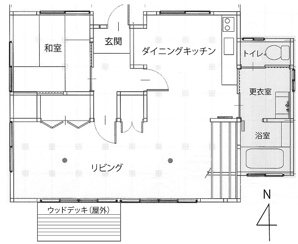 『『城里町お試し居住体験住宅間取り』の画像』の画像