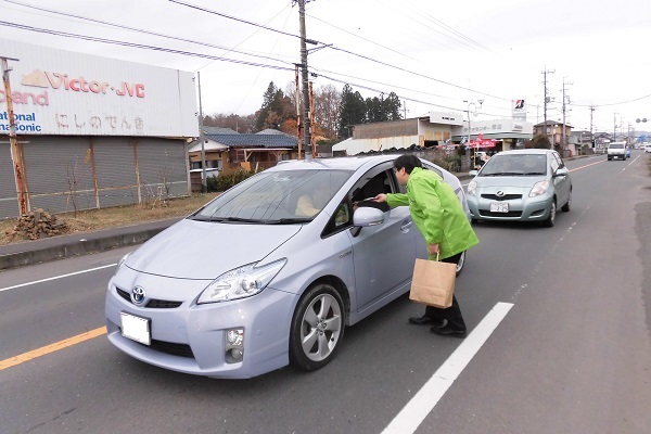 『町長フォトニュース　年末の交通安全キャンペーン』の画像