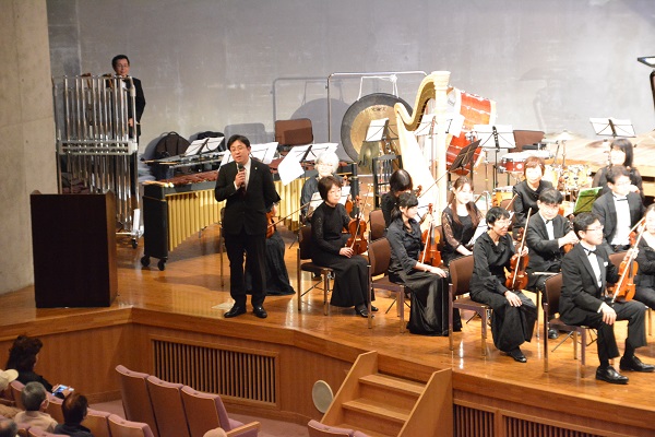 『町長フォトニュース　３月25日　江戸川フィルハーモニーオーケストラ城里町特別公演』の画像