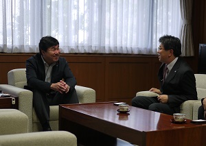 『20190717江戸川区長訪問』の画像