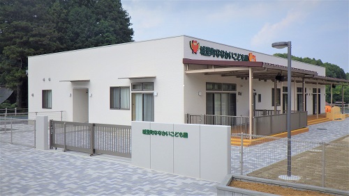 『ななかいこども園新園舎』の画像