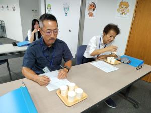 第1回サポーター活動‗利き水体験