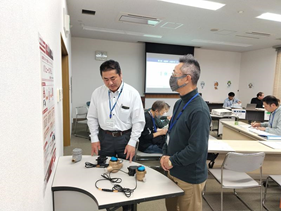 第３回サポーター活動‗スマートメーター展示